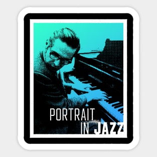 Portrait in Jazz Sticker